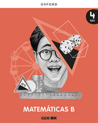 Matemáticas B 4ºESO. Libro del estudiante. GENiOX | Varios autores | 9780190541286 (OXFORD)