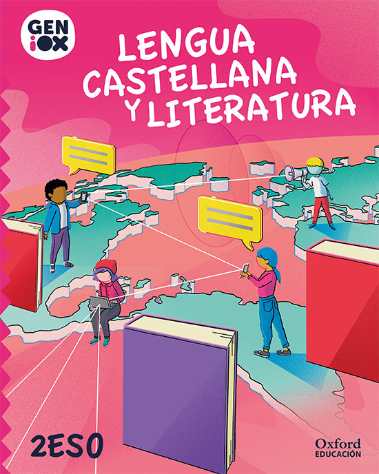 Lengua Castellana y Literatura 2.o ESO. GENiOX Libro del alumno (Murcia) | Varios autores | 9780190541484 (OXFORD) Imagen principal del producto