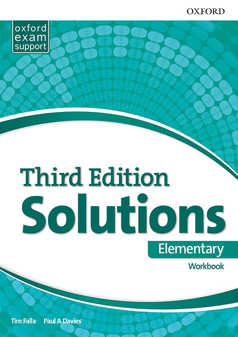 Solutions 3rd Edition Elementary. Workbook Pk | Varios autores | 9780190541859 (OXFORD)