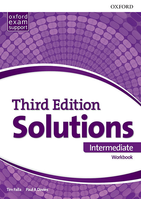 Solutions 3rd Edition Intermediate. Workbook Pk | Varios autores | 9780190541873 (OXFORD) Imagen principal del producto