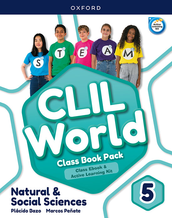 CLIL World Natural & Social Sciences 5. Class book | Varios autores | 9780190545017 (OXFORD) Imagen principal del producto