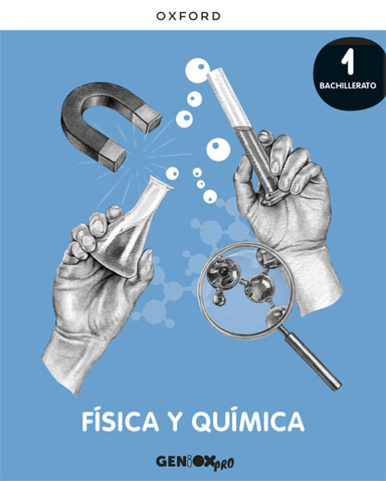 ✅ GENIOX PRO FISICA Y QUIMICA 1º BACHILLERATO LIBRO DEL ALUMNO VV.AA. OXFORD UNIVERSITY PRESS - 9780190545802 Imagen principal del producto