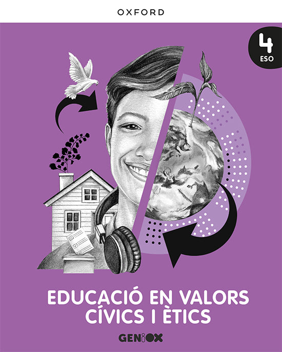 Educació en valors cívics i ètics ESO. Llibre de l'estudiant. GENiOX (Comunitat Valenciana) | Varios autores | 9780190545840 (OXFORD) Imagen principal del producto