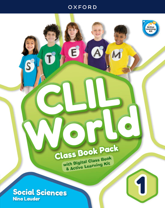 CLIL World Social Sciences 1. Class book | Varios autores | 9780190546830 (OXFORD)