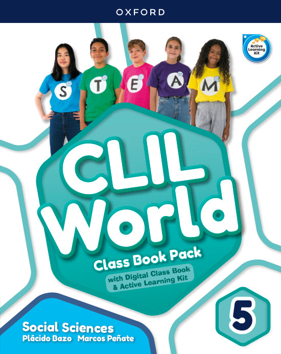 CLIL World Social Sciences 5. Class book | Varios autores | 9780190546878 (OXFORD) Imagen principal del producto