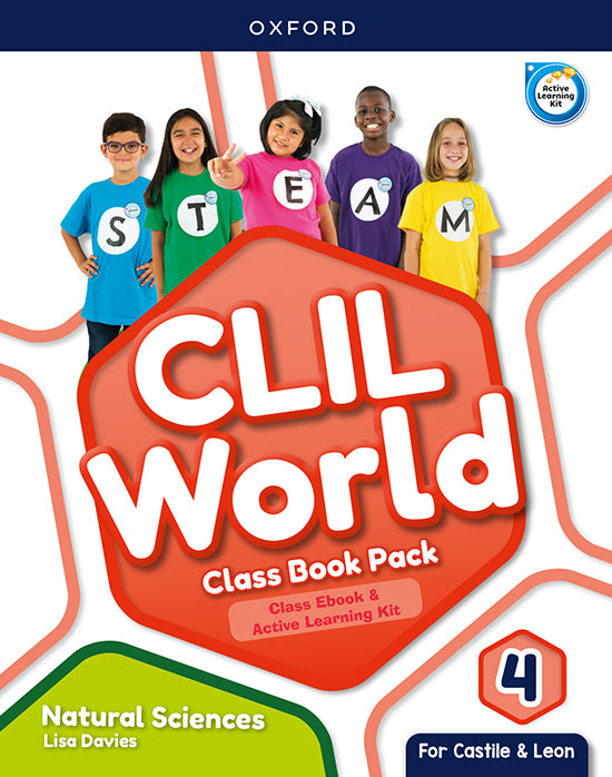 CLIL World Natural Sciences 4. Class Book (Castile & Leon) | Varios autores | 9780190548117 (OXFORD) Imagen principal del producto