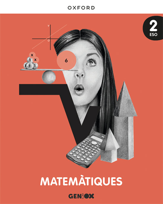 Matemàtiques 2r ESO. Llibre de l'estudiant. GENiOX (Comunitat Valenciana) | Varios autores | 9780190548902 (OXFORD) Imagen principal del producto