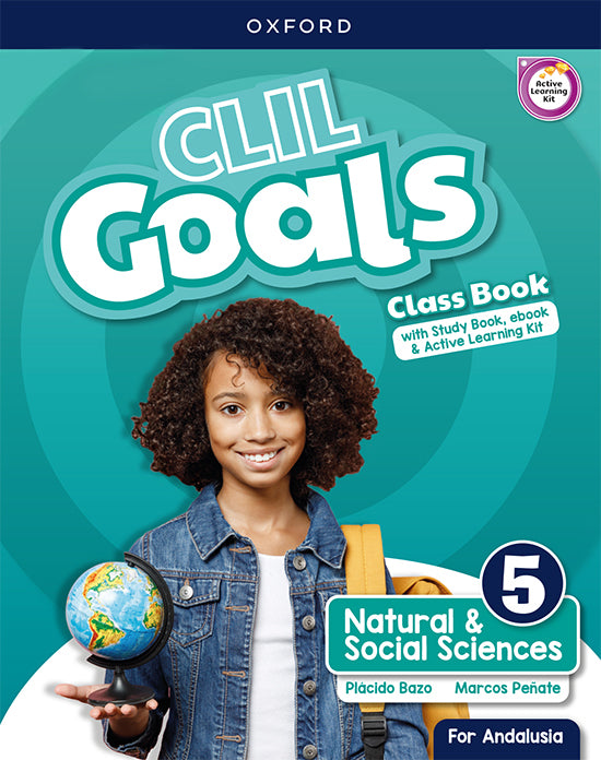 CLIL Goals Natural & Social Sciences 5. Class book Pack (Andalusia) | Varios autores | 9780190550509 (OXFORD) Imagen principal del producto