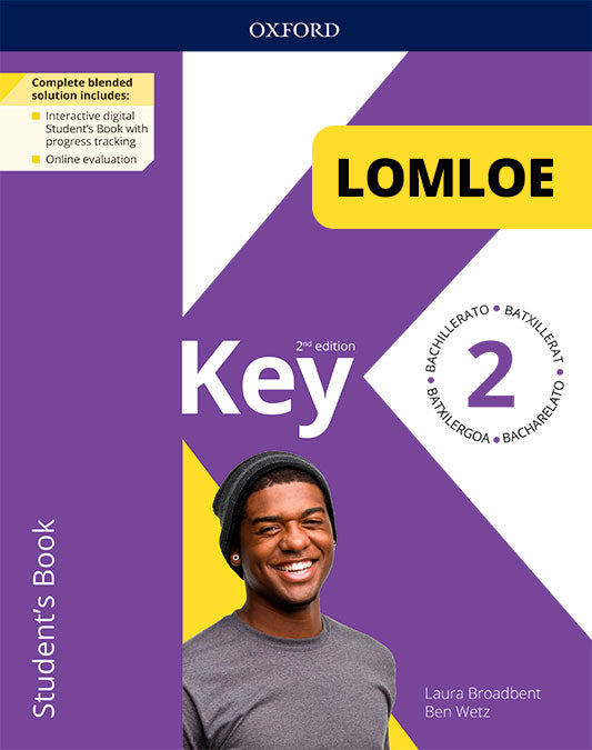 Key To Bachillerato 2Ed 2. Student's Book. LOMLOE Pack | Varios autores | 9780190551612 (OXFORD)
