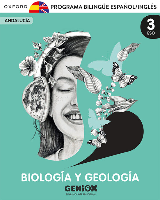 Biología y Geología 3ºESO. Pack Programa Bilingüe. GENiOX Situaciones de aprendizaje (Andalucía) | Varios autores | 9780190554446 (OXFORD) Imagen principal del producto