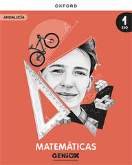 Matemáticas 1ºESO. Libro del estudiante. GENiOX Situaciones de aprendizaje (Andalucía) | Varios autores | 9780190554996 (OXFORD)