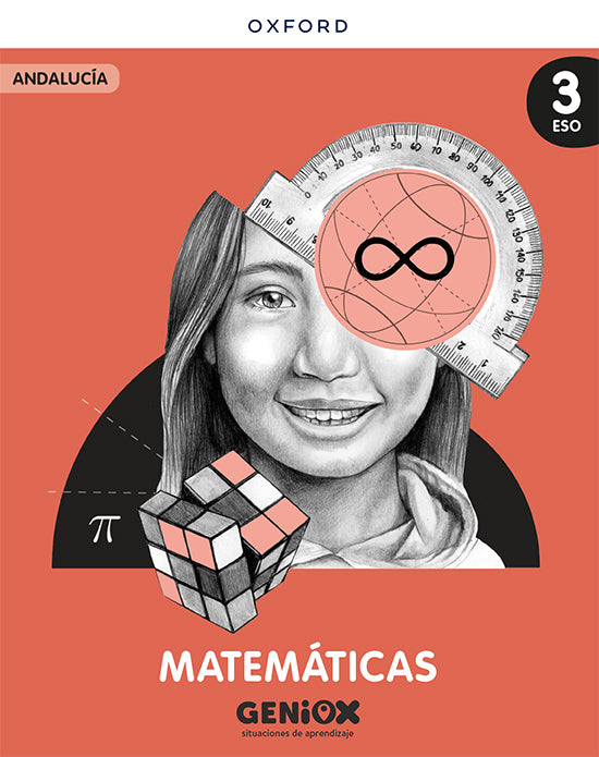 Matemáticas 3ºESO. Libro del estudiante. GENiOX Situaciones de aprendizaje (Andalucía) | Varios autores | 9780190555078 (OXFORD) Imagen principal del producto