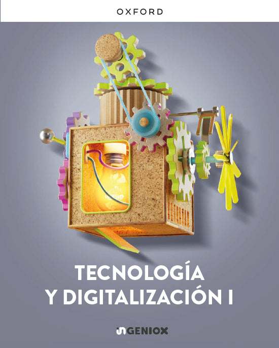 Tecnología y Digitalización I ESO. inGENIOX. Jesus Moreno Marquez (Oxford University Press España, S.A.) 9780190556556 Imagen principal del producto