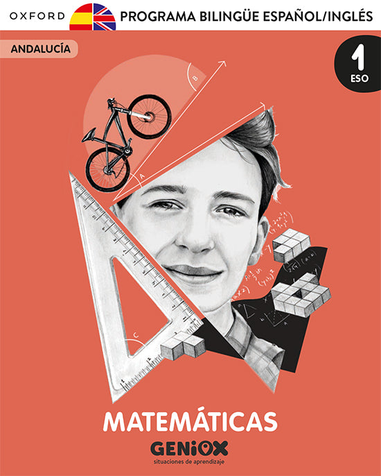 Matemáticas 1ºESO. Pack Programa Bilingüe. GENiOX Situaciones de aprendizaje (Andalucía) | Varios autores | 9780190557010 (OXFORD)