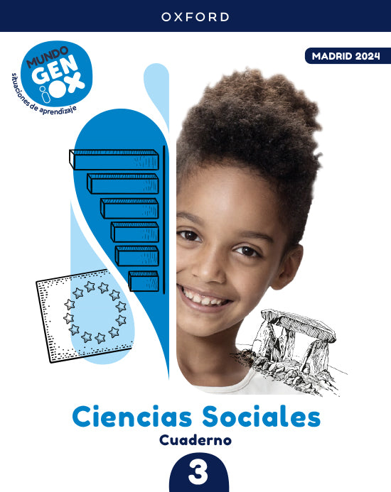 Mundo Geniox Ciencias Sociales 3. Cuaderno de Actividades | Varios autores | 9780190557119 (OXFORD) Imagen principal del producto