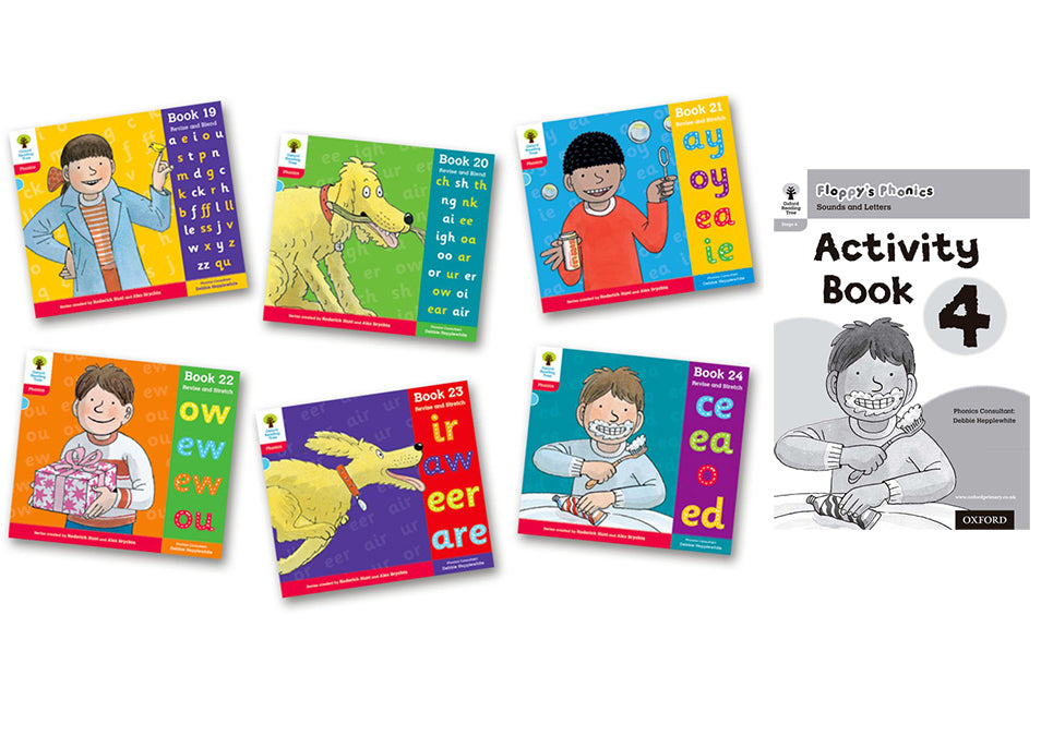 Floppy's Phonics Stage 4. Essential Pack 2024 | Varios autores | 9780190557737 (OXFORD)