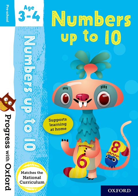 Progress with Oxford: Numbers up to 10 Age 3-4 | Varios autores | 9780192765420 (OXFORD)