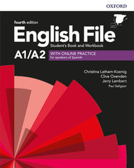 English File 4th Edition A1/A2. Student's Book and Workbook without Key Pack | Varios autores | 9780194031394 (OXFORD)