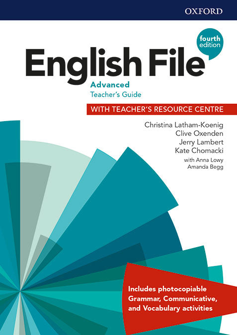 English File 4th Edition Advance Teacher's Guide with Teacher's Resource Centre | Varios autores | 9780194038409 (OXFORD) Imagen principal del producto