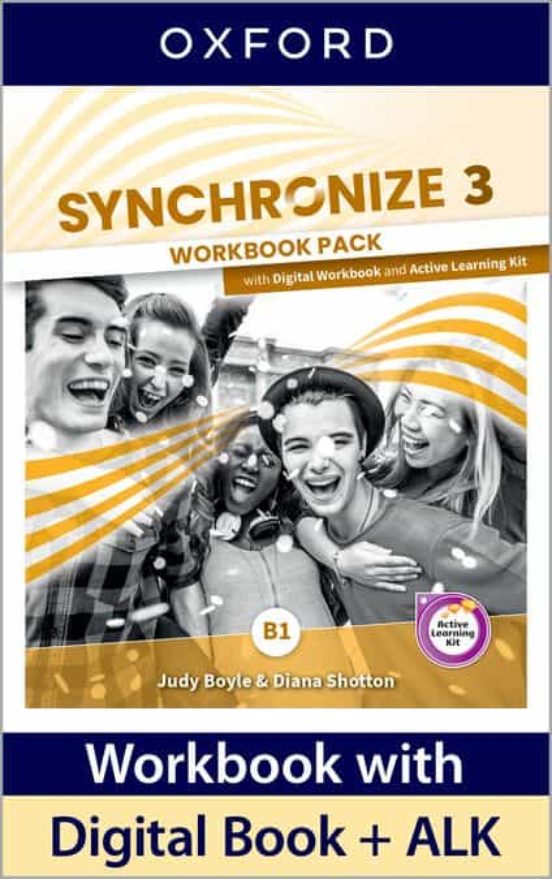 ✅ SYNCHRONIZE 3 WORKBOOK (3º ESO) (edición en inglés) VV.AA. OXFORD UNIVERSITY PRESS - 9780194065610 Imagen principal del producto