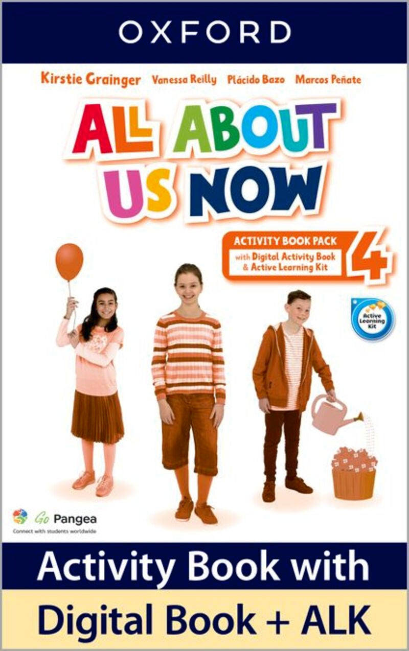 ✅ ALL ABOUT US NOW 4 ACTIVITY BOOK (4º PRIMARIA) (edición en inglés) VV.AA. OXFORD UNIVERSITY PRESS - 9780194073905 Imagen principal del producto