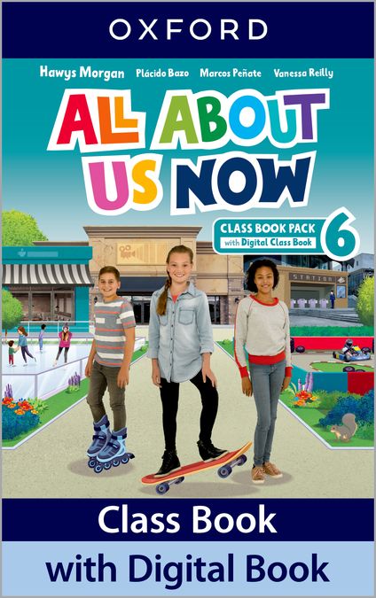 All About Us Now 6. Class Book | Varios autores | 9780194075138 (OXFORD) Imagen principal del producto
