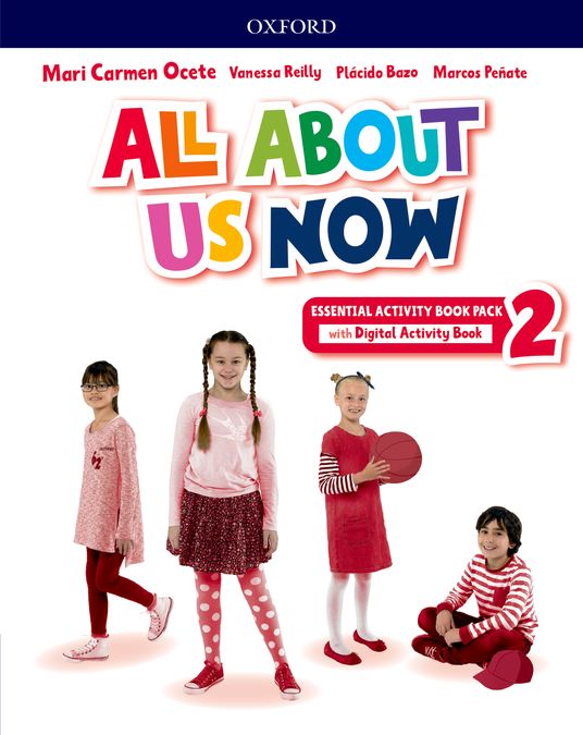 All About Us Now 2 . Activity Book Essential | Varios autores | 9780194079730 (OXFORD) Imagen principal del producto
