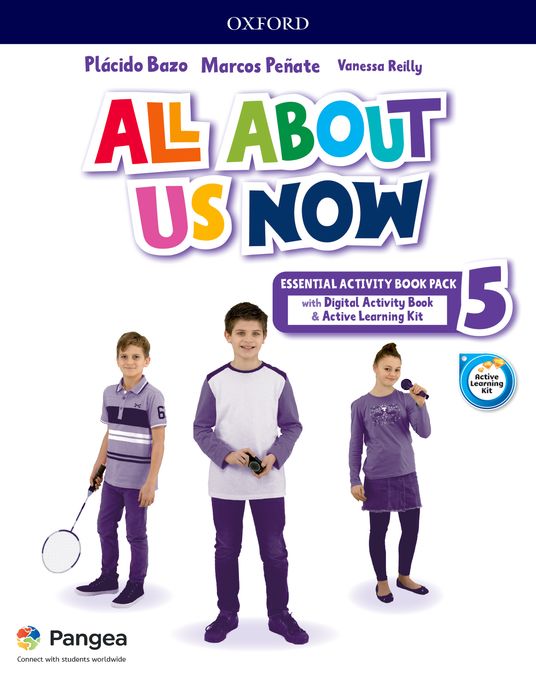 All About Us Now 5 . Activity Book Essential | Varios autores | 9780194079822 (OXFORD) Imagen principal del producto