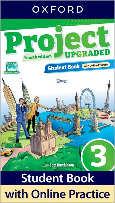 Project 3. Student's Book with Online Practice 4th Edition Upgraded | Varios autores | 9780194099752 (OXFORD) Imagen principal del producto