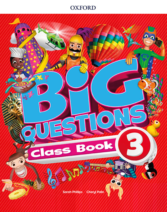 Big Questions 3. Class Book | Varios autores | 9780194100403 (OXFORD) Imagen principal del producto