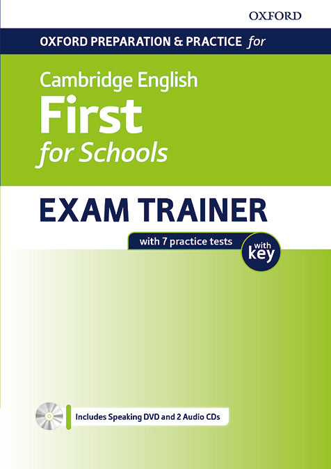 Cambridge English First for Schools Student's Book with Key Pack | Varios autores | 9780194115209 (OXFORD)