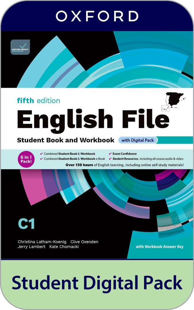 English File 5th Edition C1. Student's Book and Workbook and digital with Key Pack. Christina Latham-Koenig (Oxford University Press España, S.A.) 9780194147224