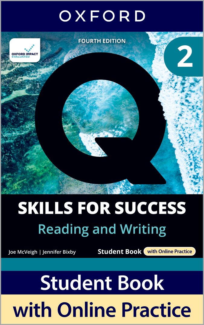 Q Skills for Success (4th Edition). Reading & Writing 2. Student's Book Pack. Joe McVeigh (Oxford University Press España, S.A.) 9780194155205