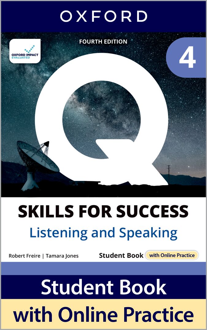 Q Skills for Success (4th Edition). Listening & Speaking 4. Student's Book Pack. Robert Freire (Oxford University Press España, S.A.) 9780194155809