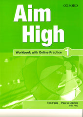 Aim High 1. Workbook + Online Practice Pack | Varios autores | 9780194454469 (OXFORD)