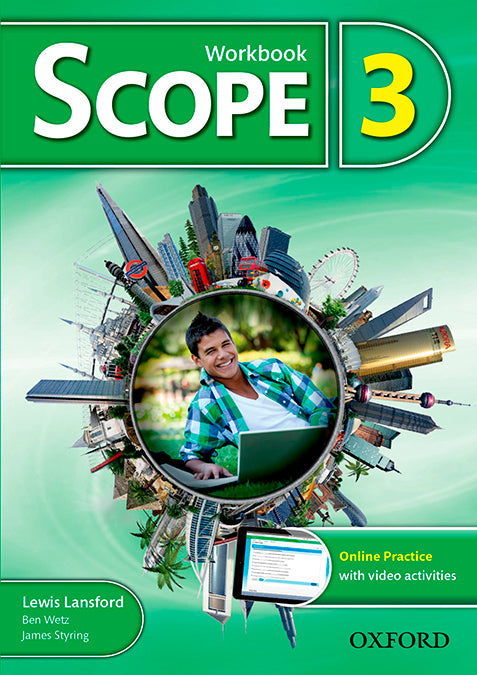 Scope 3. Workbook + Online Practice Pack | Varios autores | 9780194506304 (OXFORD) Imagen principal del producto