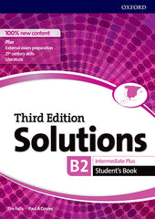Solutions 3rd Edition Intermediate Plus. Student's Book | Varios autores | 9780194523622 (OXFORD)