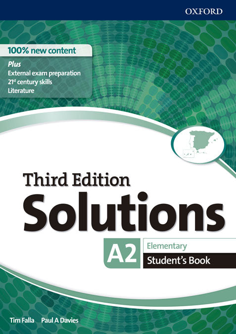 Solutions 3rd Edition Elementary. Student's Book | Varios autores | 9780194523639 (OXFORD) Imagen principal del producto