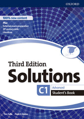 Solutions 3rd Edition Advanced. Student's Book | Varios autores | 9780194523677 (OXFORD)