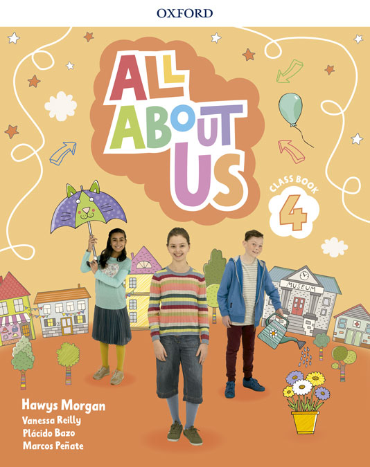 All About Us 4. Class Book | Varios autores | 9780194562393 (OXFORD) Imagen principal del producto
