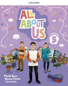 All About Us 5. Class Book | Varios autores | 9780194562409 (OXFORD) Imagen principal del producto