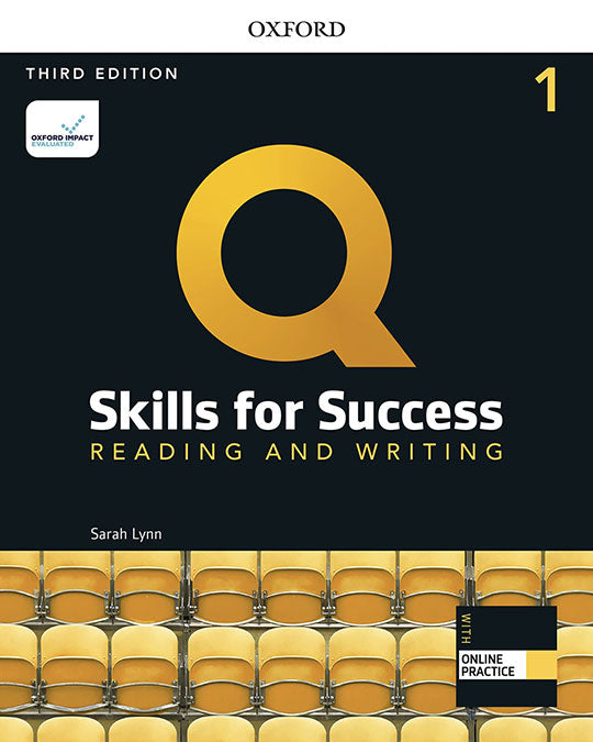 Q Skills for Success (3rd Edition). Reading & Writing 1. Student's Book Pack | Varios autores | 9780194903929 (OXFORD)