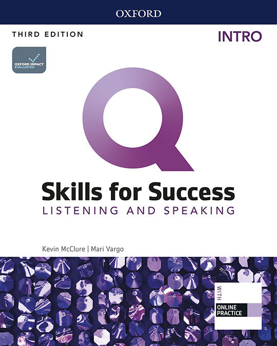 Q Skills for Success (3rd Edition). Listening & Speaking Introductory. Student's Book Pack | Varios autores | 9780194905121 (OXFORD) Imagen principal del producto