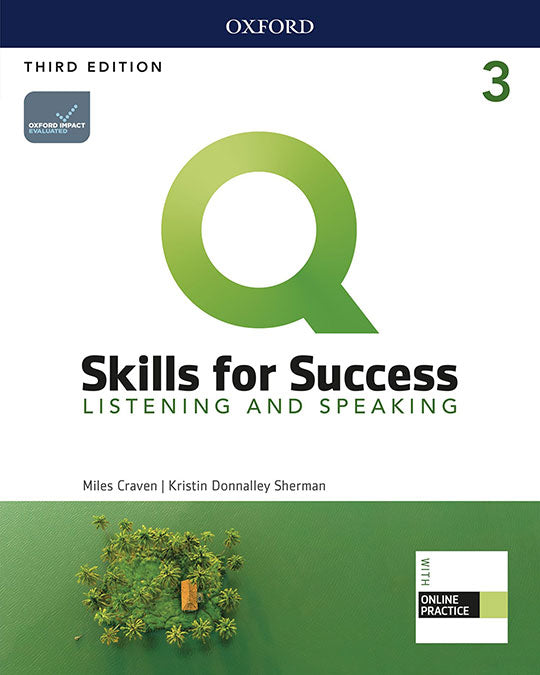 Q Skills for Success (3rd Edition). Listening & Speaking 3. Student's Book Pack | Varios autores | 9780194905152 (OXFORD) Imagen principal del producto