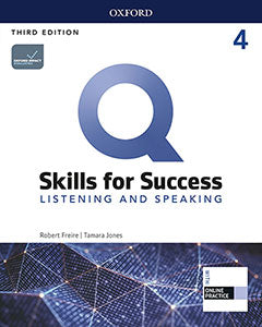 Q Skills for Success (3rd Edition). Listening & Speaking 4. Student's Book Pack | Varios autores | 9780194905169 (OXFORD)