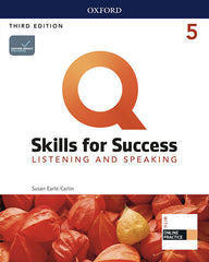 Q Skills for Success (3rd Edition). Listening & Speaking 5. Student's Book Pack | Varios autores | 9780194905176 (OXFORD)