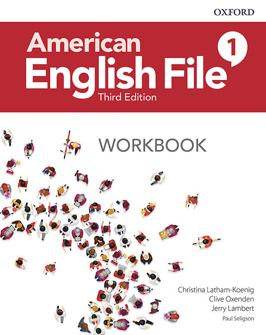 American English File 3th Edition 1. Workbook without Answer Key | Varios autores | 9780194906227 (OXFORD) Imagen principal del producto