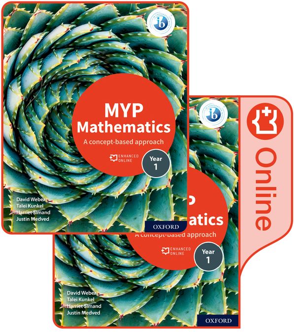 MYP Mathematics 1: Print and Online Course Book Pack | Varios autores | 9780198356257 (OXFORD)