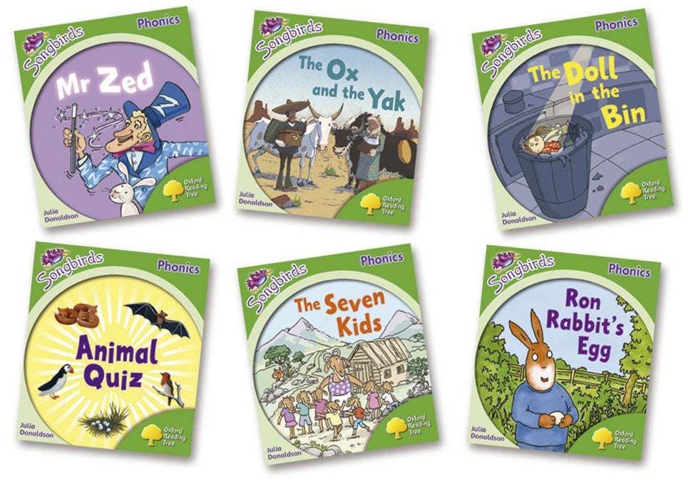 Oxford Reading Tree Songbirds Phonics Level 2, More Stories: Mixed Pack of 6. Varios Autores (Oxford University Press España, S.A.) 9780198388173