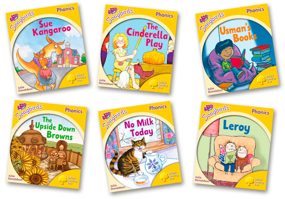 Oxford Reading Tree Songbirds Phonics Level 5: Mixed Pack of 6 | Varios autores | 9780198388623 (OXFORD)